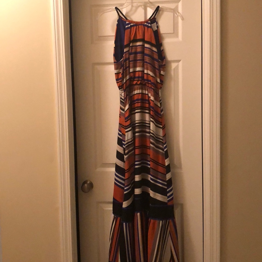 Jessica Simpson halter maxi